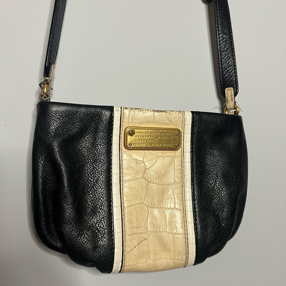 Marc by Marc Jacobs Natasha croc Leather Crossbody - Picture 2 of 12